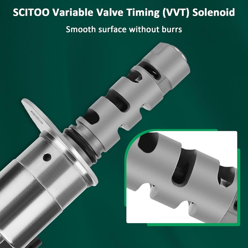 SCITOO صمام سولينويد VVT لهيونداي سوناتا 2012-2016، لهيونداي توكسون 2012-2015، لكيا سبورتاج 2011-2016، لكيا فورت 2012-2013، لأوبتيما 2011-2016، بديل لرقم 918-036 - Image 1